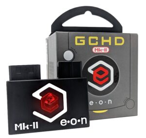 e e·o·n gchd mk-ii | gamecube hd adapter (jet black)