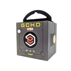 E E·O·N GCHD Mk-II | Gamecube HD Adapter (Jet Black)