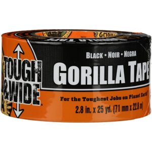 gorilla glue tough & wide black gorilla tape