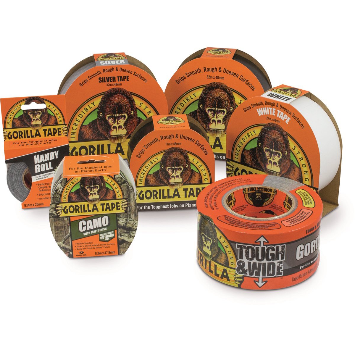 Gorilla Glue Tough & Wide Black Gorilla Tape