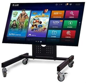 sunter98 rolling tv mount stand trolley 32-65inch plasma screen led lcd monitor low height stand cart d750