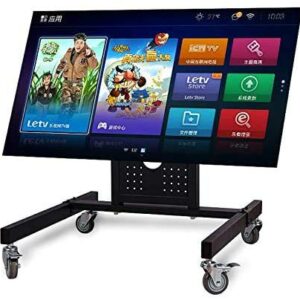 sunter98 Rolling TV Mount Stand Trolley 32-65inch Plasma Screen LED LCD Monitor Low Height Stand Cart D750