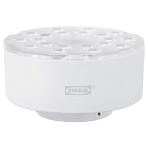 ikea ledare led bulb gx53 600 lumen, dimmable