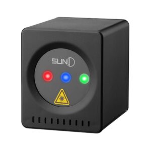 suny mini portable cordless laser lights rechargeable rgb stars patterns gobo projector sound activated music dj party lights for outdoor travel camping disco live show home dance