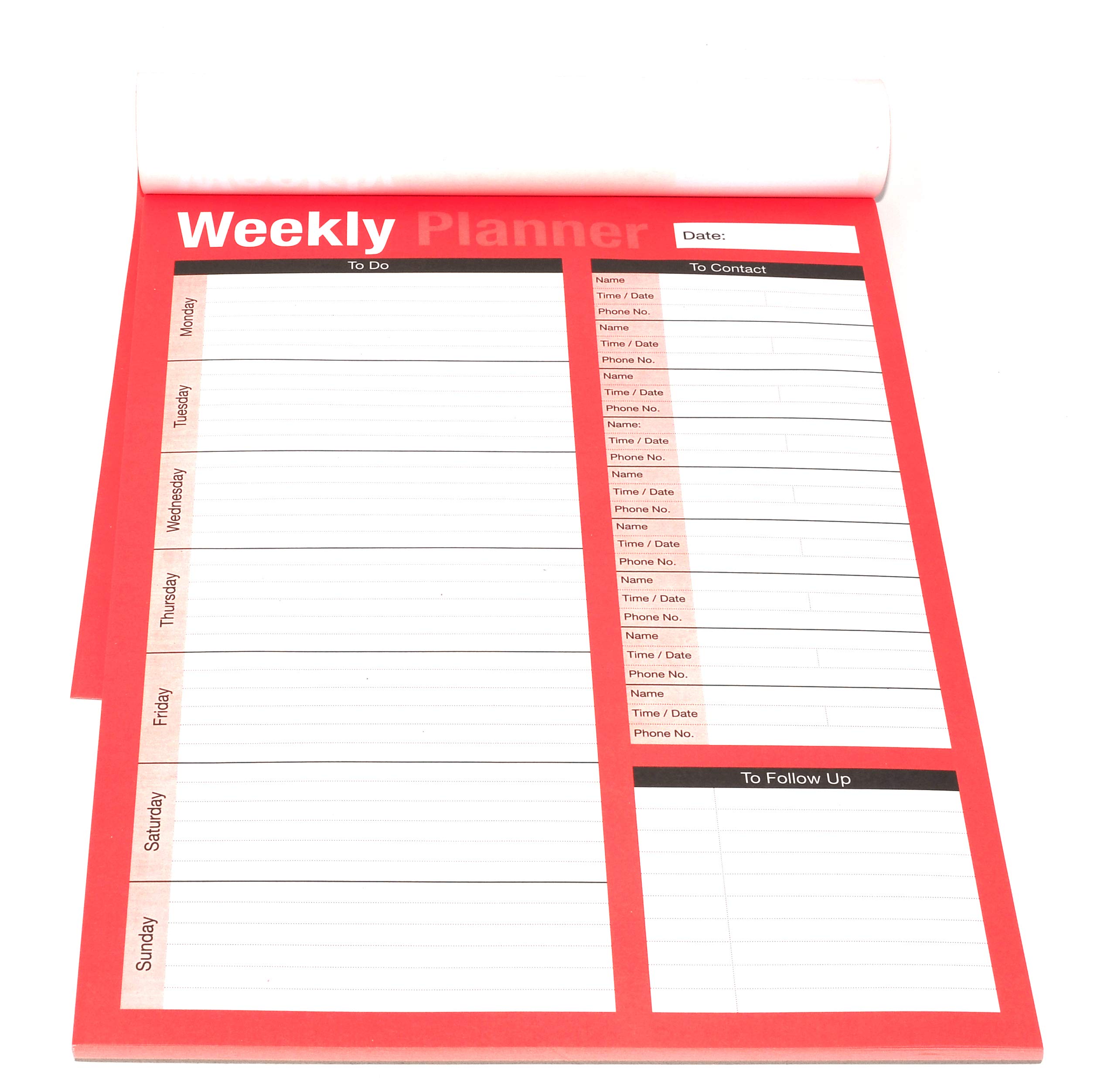 Weekly Desk Planner and Things to Do