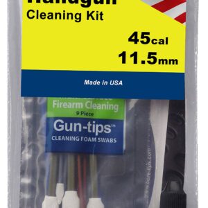 Swab-its® .45cal 45 caliber Handgun Firearm Cleaning Kit - Made in The USA