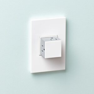 Legrand adorne 20Amp 1-Gang Pop-Out Outlet in Gloss White With Matching Wall Plate, ARPTR201GW2WP