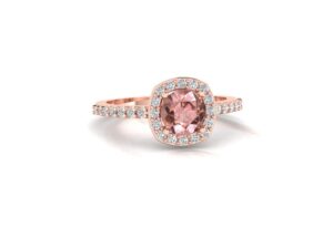 gng 1.00 cttw natural morganite and diamond halo engagement ring in 10k rose gold (5)