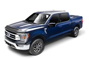 auto ventshade [avs] aeroskin ii hood protector | 2019 - 2023 ford ranger, low profile - textured black, 1 pc. | 436166