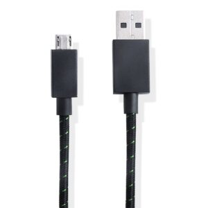 2.7M 9FT Long Elite Controller Braided Original Micro USB Charging Cable Replacement for Microsoft Xbox One Controller Charging Cord