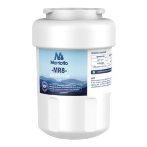 MARRIOTTO Smart Water Filters for Refrigerators NSF 42 Certified Cartridges Compatible with MWF, MWFA, MWFP, GWF, GWFA, 46-9991, HDX FMG-1, WFC1201, 1 Pack