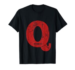 monogram q gift t-shirt