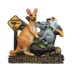 Australia Wildlife 3D Refrigerator Magnet Travel Sticker Souvenirs,Home & Kitchen Decoration Australia Fridge Magnet from China