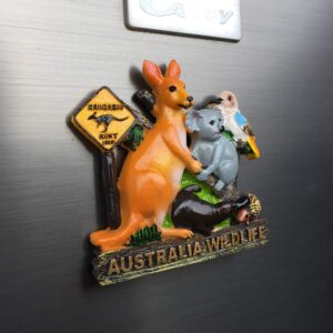 Australia Wildlife 3D Refrigerator Magnet Travel Sticker Souvenirs,Home & Kitchen Decoration Australia Fridge Magnet from China