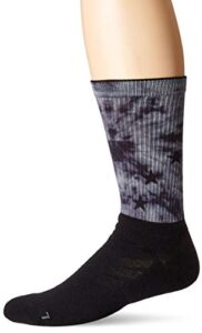 under armour adult unrivaled novelty crew socks, 1-pair , black/asst , large