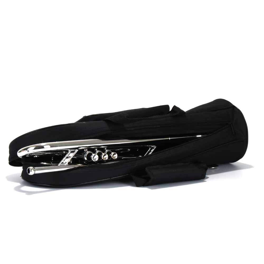 PAMPET Lightweight Trumpet Case Soft Trumpet Bag Compatible All Trumpet