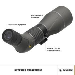 Leupold SX-5 Santiam HD 27-55x80mm Spotting Scope - Angled Eyepiece