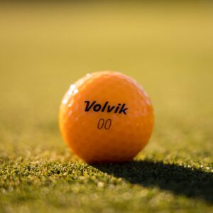 Volvik 9797 Power Soft Golf Balls Dozen - Gloss Orange