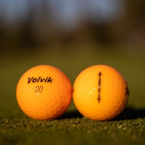 Volvik 9797 Power Soft Golf Balls Dozen - Gloss Orange