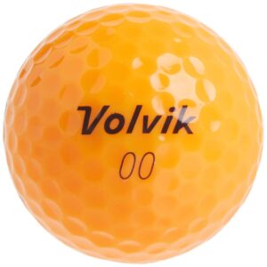 Volvik 9797 Power Soft Golf Balls Dozen - Gloss Orange