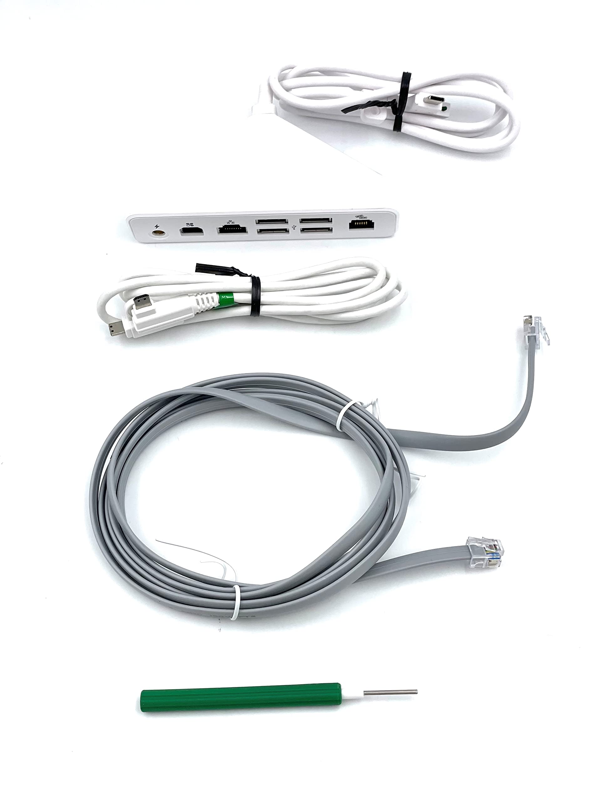 FIRST DATA Clover Cable Assembly Pack and Cable YJ3 Mini Triangle Hub wHex Driver (1HYNZZZ0168)