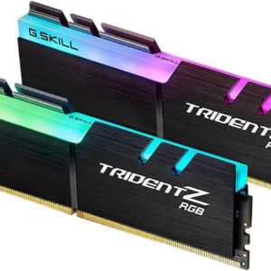 G.SKILL Trident Z RGB Series (Intel XMP) DDR4 RAM 32GB (2x16GB) 3000MT/s CL16-18-18-38 1.35V Desktop Computer Memory UDIMM (F4-3000C16D-32GTZR)