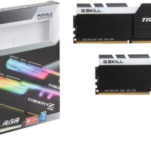 G.SKILL Trident Z RGB Series (Intel XMP) DDR4 RAM 32GB (2x16GB) 3000MT/s CL16-18-18-38 1.35V Desktop Computer Memory UDIMM (F4-3000C16D-32GTZR)