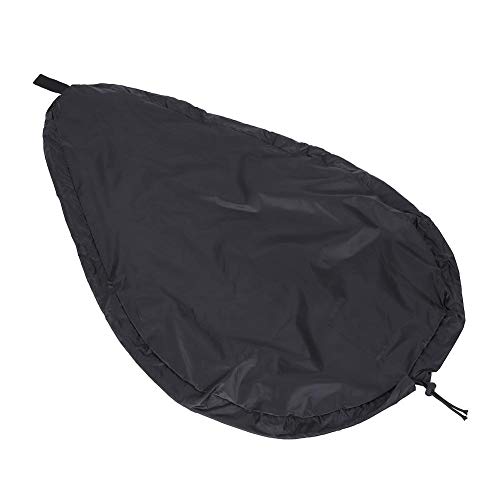 Vbestlife Kayak Cockpit Drape Adjustable Waterproof Seal Cockpit Cover Fit Blocking Kayak Canoe Cockpit Cover Protector Black (XL) Vgeby Kayak Cockpit Cover Vgeby Kayak Cockpit Cover