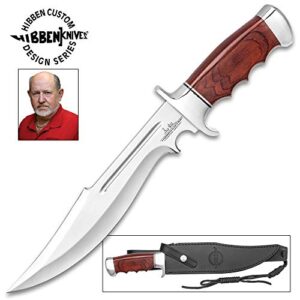 United Cutlery Gil Hibben Legionnaire Bowie Knife II with Leather Belt Sheath