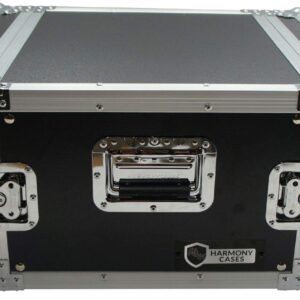 Harmony Audio Cases HC6UAD DJ Flight Amp 6U Rack Space Road Travel Amplifier Case