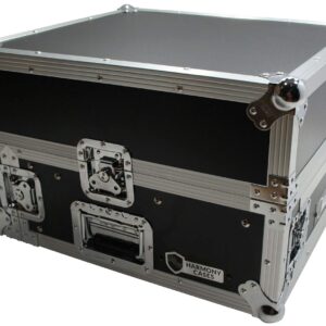 Harmony Audio Case HCM2U DJ Pro Audio 10U Slant Top 4U Vertical Mixer Rack Case New