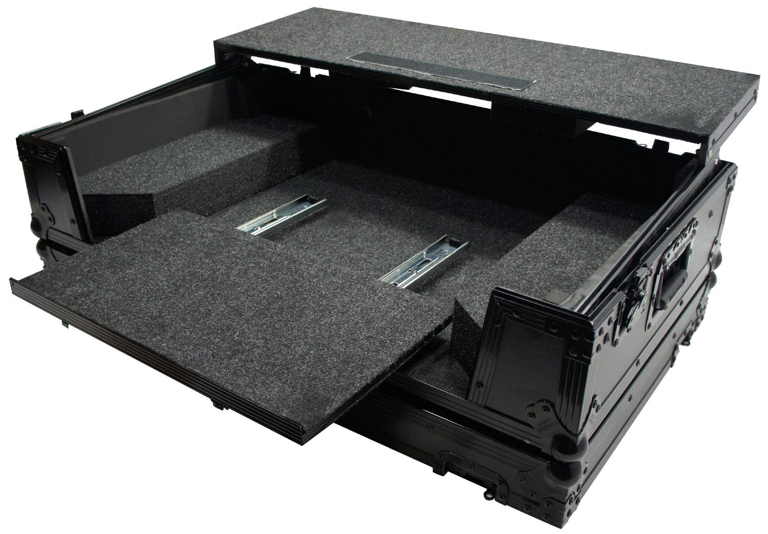 Harmony Audio HCDDJSZLTBKTR Glide Lower & Upper Laptop Stand DJ Case Compatible with Pioneer DDJ-SZ