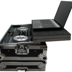 Harmony Audio HCDDJSBLT Flight Glide Laptop Stand Road DJ Case Compatible with Pioneer DDJ-SB