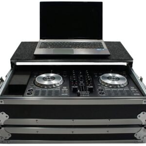 Harmony Audio HCDDJSBLT Flight Glide Laptop Stand Road DJ Case Compatible with Pioneer DDJ-SB