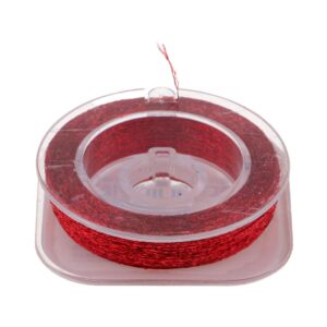 Baosity Nylon Whipping Wrapping Thread for Fishing Rod Guides 50m/55yds, Red