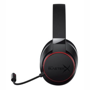 Sound BlasterX H6 USB Gaming Headset with 7.1 Virtual Surround Sound, Memory Foam Fabric Earpads, Hardware EQ Modes, Ambient Monitoring and RGB Lighting for PS4, Xbox One, Nintendo Switch, and PC