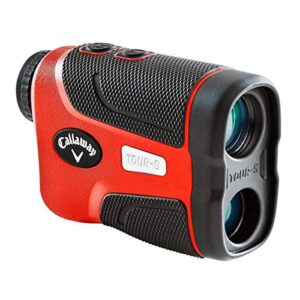 callaway 400s laser golf rangefinder with slope mode, 7x magnification, 1200 yards range