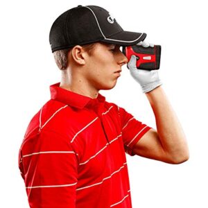 Callaway 400s Laser Golf Rangefinder With Slope Mode, 7X Magnification, 1200 Yards Range