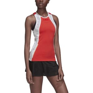 adidas asmc tennis tank, active red, large