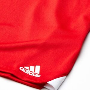 adidas Junior Girls' Club Tennis Tee, Scarlet, Small