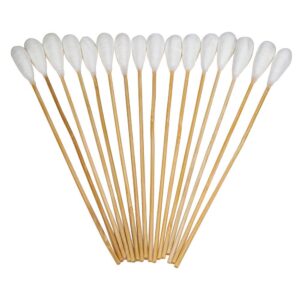 Tipton 400ct Tipton Power General Cleaning Tip Swabs with Reliable Cotton Construction and 3.5" Bamboo Handle for Gun Cleaning and Maintenance