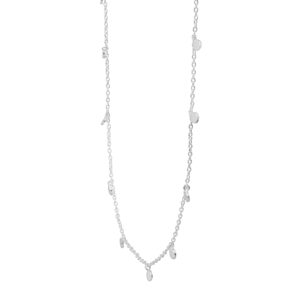 Silpada .925 Sterling Silver Chain Necklace for Women, Adjustable Station, Jewelry Gift Ideas, 'Silver Lace', 18"