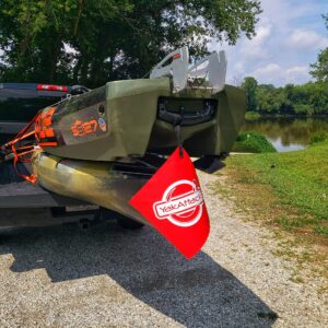 YakAttack Get Hooked Logo Tow Flag (YEP-1005)