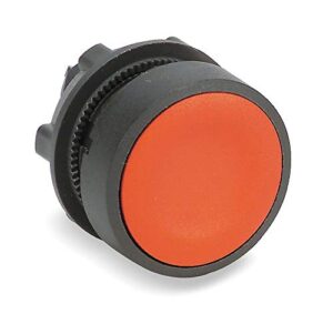 schneider electric plastic push button operator, type of operator: flush button, size: 22mm, action: momentary push - zb5aa4, 2 packs