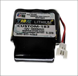 arianne myotron pulse wave checkmate stun gun custom-183 replacement battery