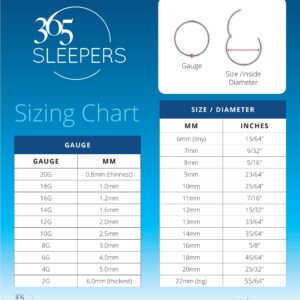 365 SLEEPERS 16G Surgical Steel 8mm 10mm Gem Hinged Segment Nose Lip Ring Helix Tragus Septum Sleeper Earring Body Piercing Jewelry