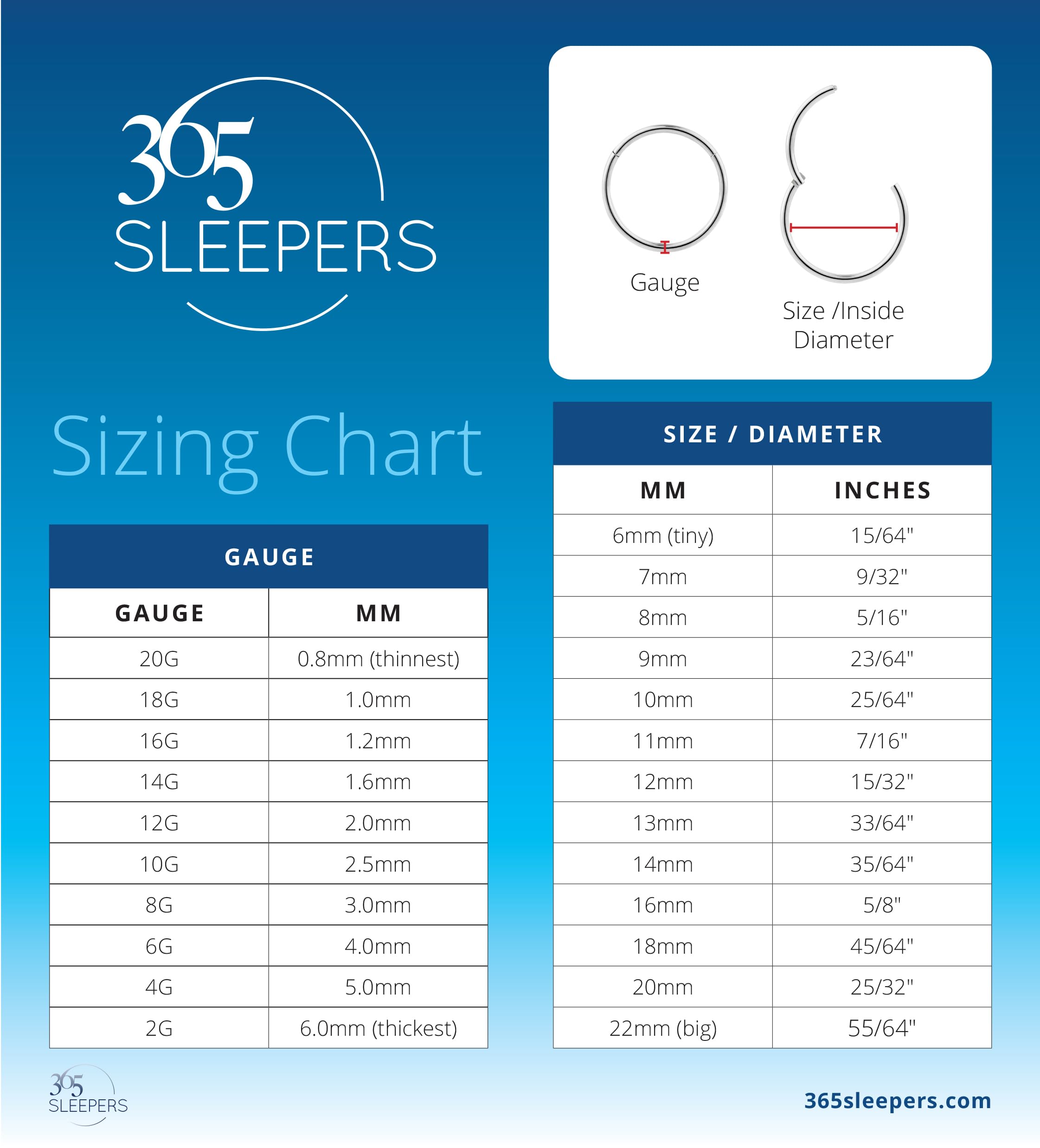 365 SLEEPERS 16G Surgical Steel 8mm 10mm Gem Hinged Segment Nose Lip Ring Helix Tragus Septum Sleeper Earring Body Piercing Jewelry