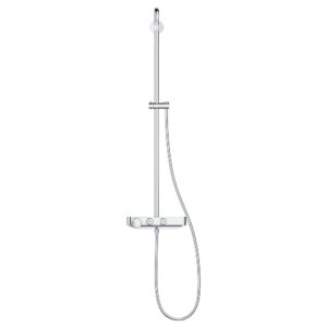 GROHE 26511000 Euphoria SmartControl Mono Shower System with Thermostat for Wall Mount, Starlight Chrome