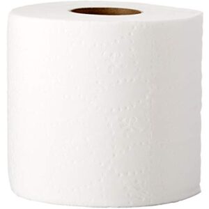 AmazonCommercial 2-Ply White Ultra Plus Individually Wrapped Toilet Paper/Bath Tissue,Bulk,Septic Safe,FSC Certified,Unscented, 32000 Count, 80 Pack of 400 Sheets per Roll (4.1" x 3.5")