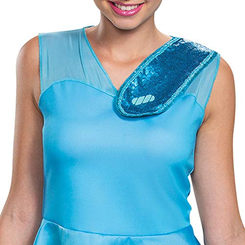 Disguise womens Poppy Costume, Official Trolls World Tour Movie and Headpiece Adult Sized Costumes, Blue, Small 4-6 US